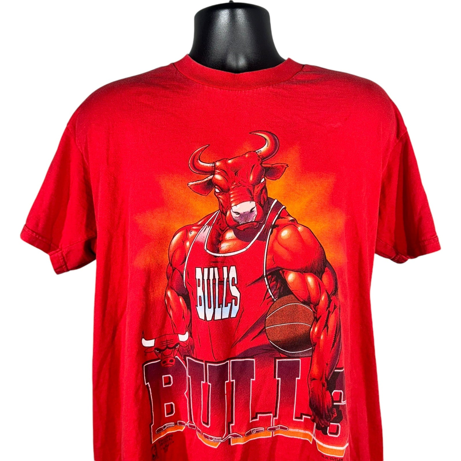 Vintage NBA Chicago Bulls Mascot Tee