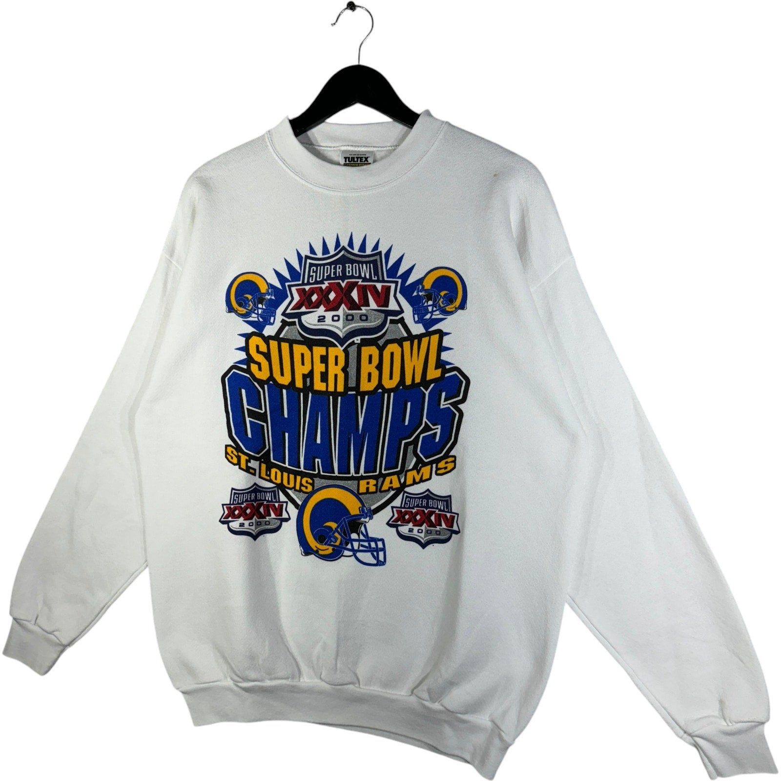 Vintage St. Louis Rams Super Bowl Champs Crewneck 2000