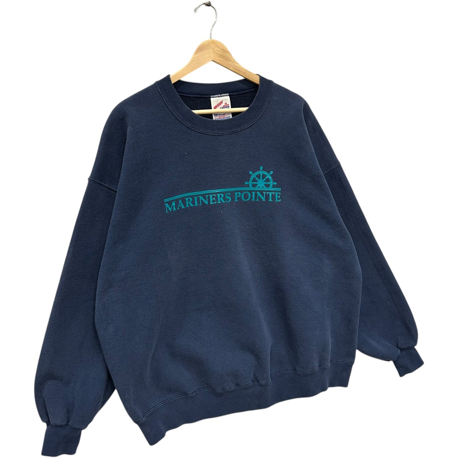 Vintage Mariners Pointe Spellout Souvenir Crewneck