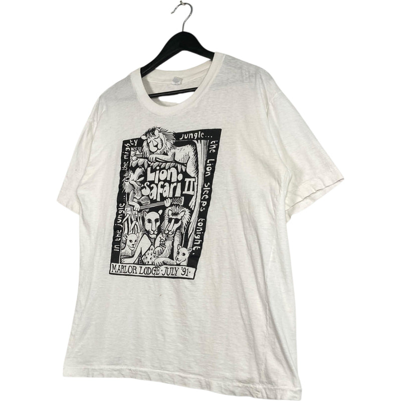 Vintage Lion Safrari T-Shirt