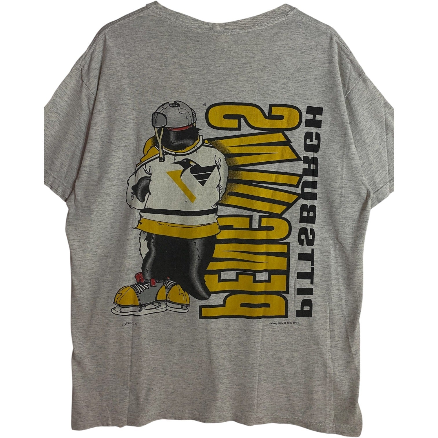 Vintage Pittsburgh Penguins Mascot NHL T-Shirt