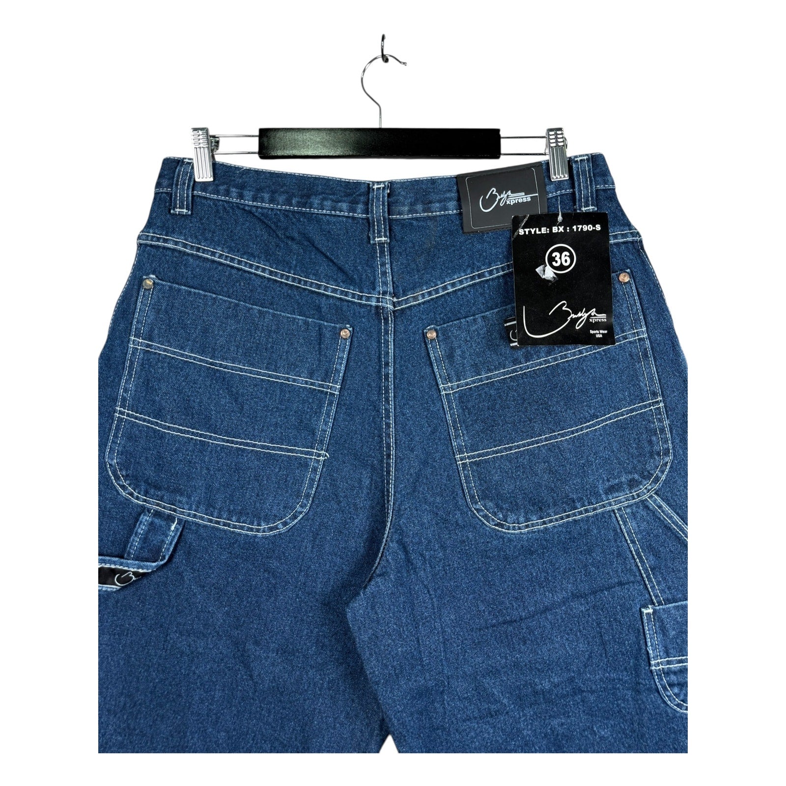 Vintage Brooklyn Xpress Cargo Shorts 36