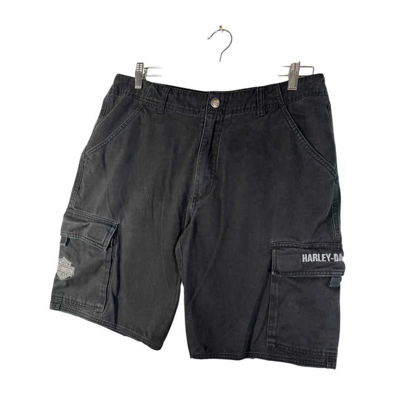 Vintage Harley Davidson Motorcycles Cargo Shorts 33