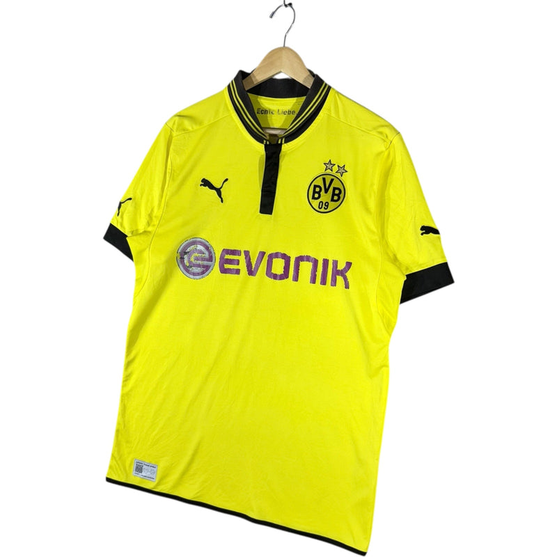 Vintage Puma Borussia Dortmund FC Home Soccer Jersey