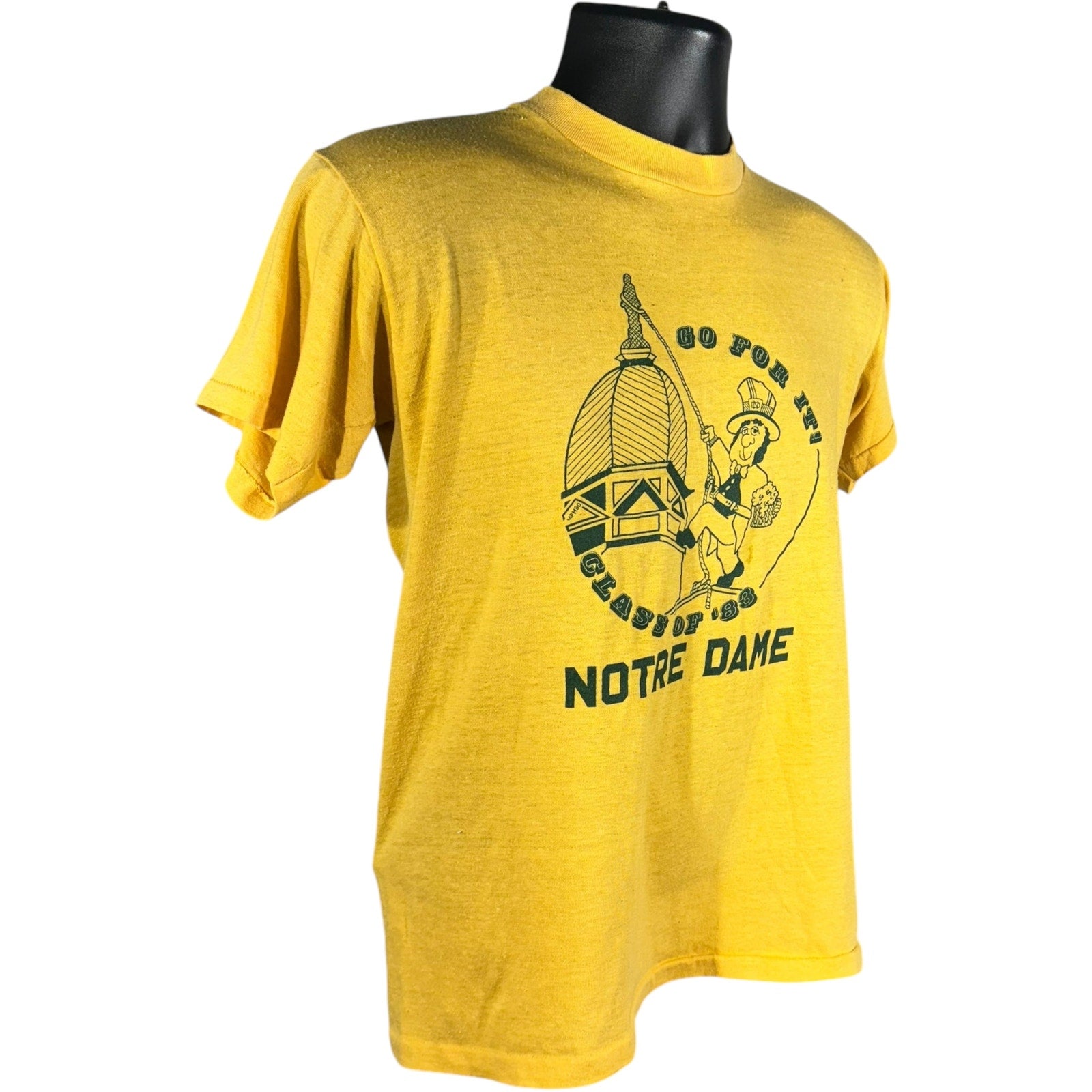 Vintage University of Notre Dame "Go For It" Tee 1983