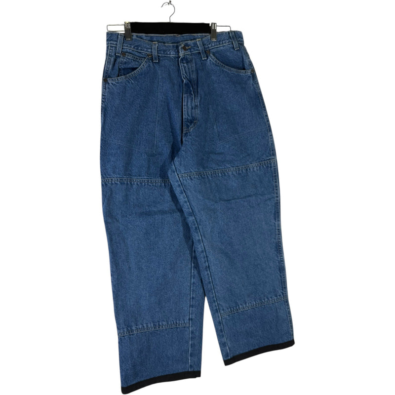 Vintage Dickies Denim Double Knee Carpenter Pants 42x30