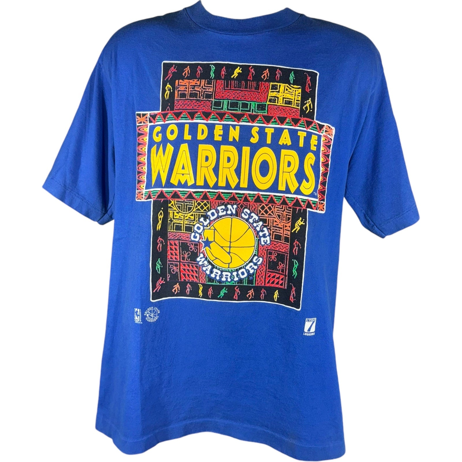 Vintage Golden State Warriors Spellout Tee 90s