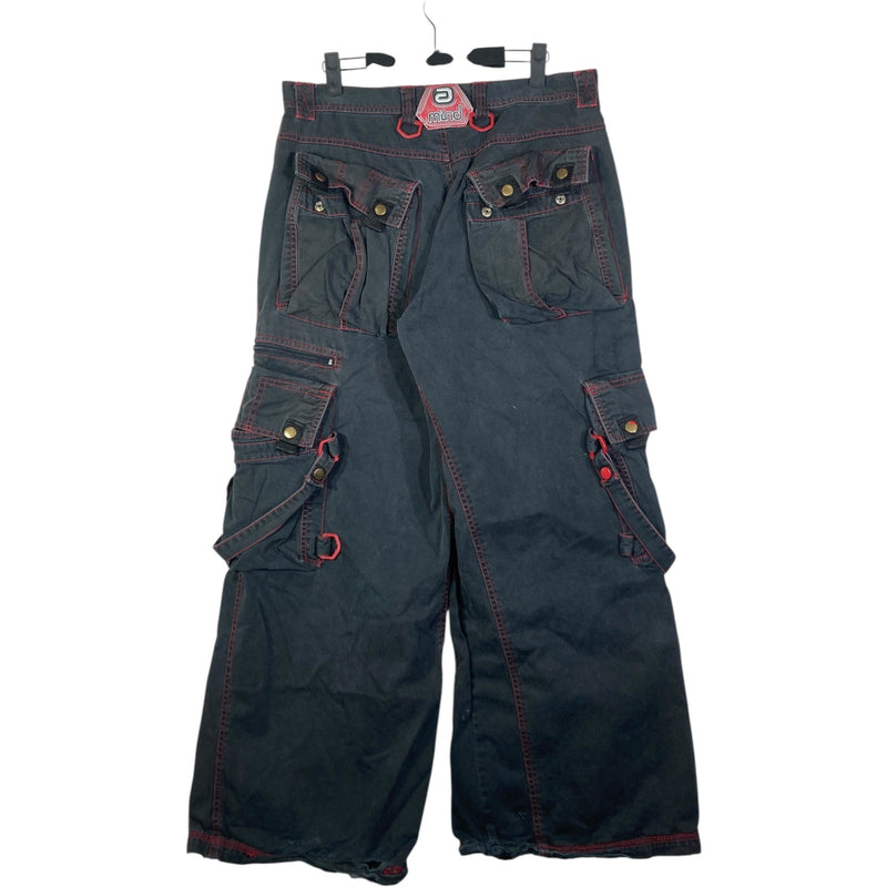Vintage Altered Mind Black Baggy Cargo Pants