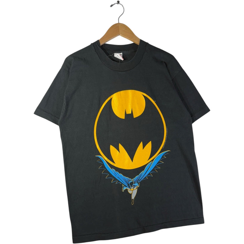 Vintage Batman Logo Superhero Graphic T-Shirt