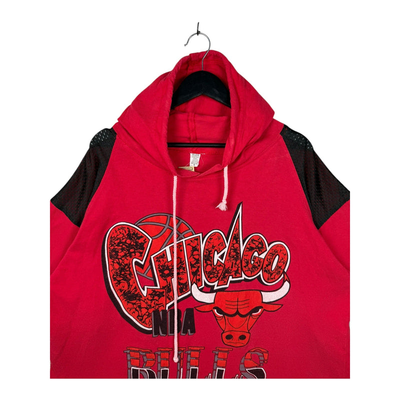 Vintage Chicago Bulls Cropped NBA Hoodie