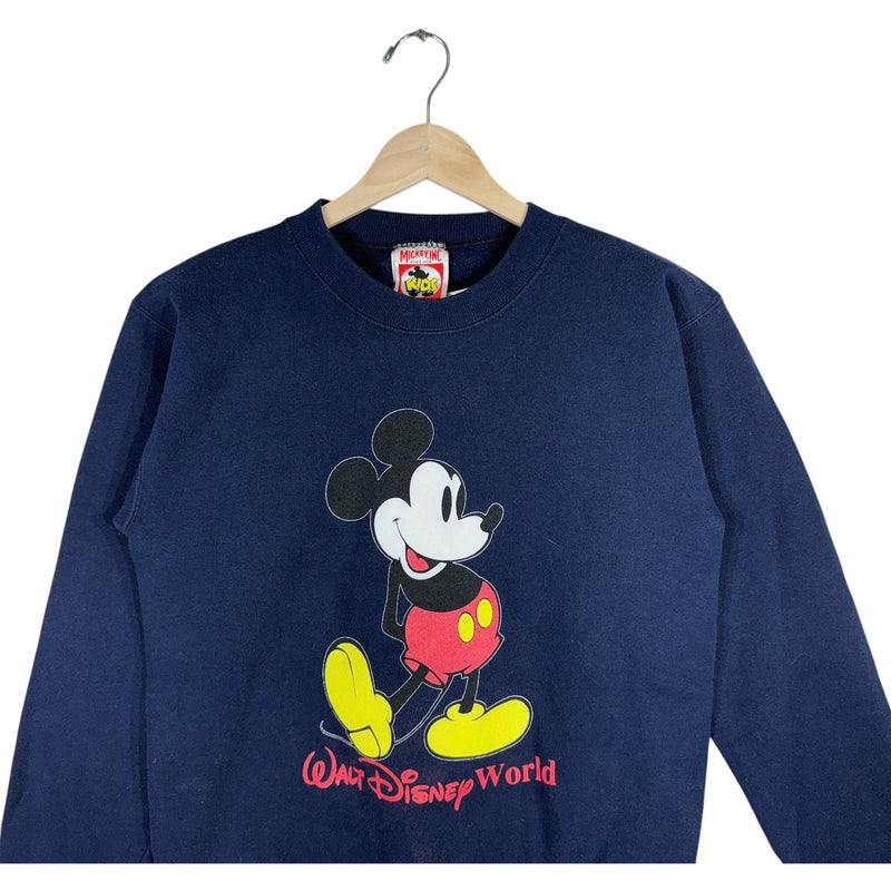 Vintage Youth Walt Disney World Mickey Mouse Crewneck