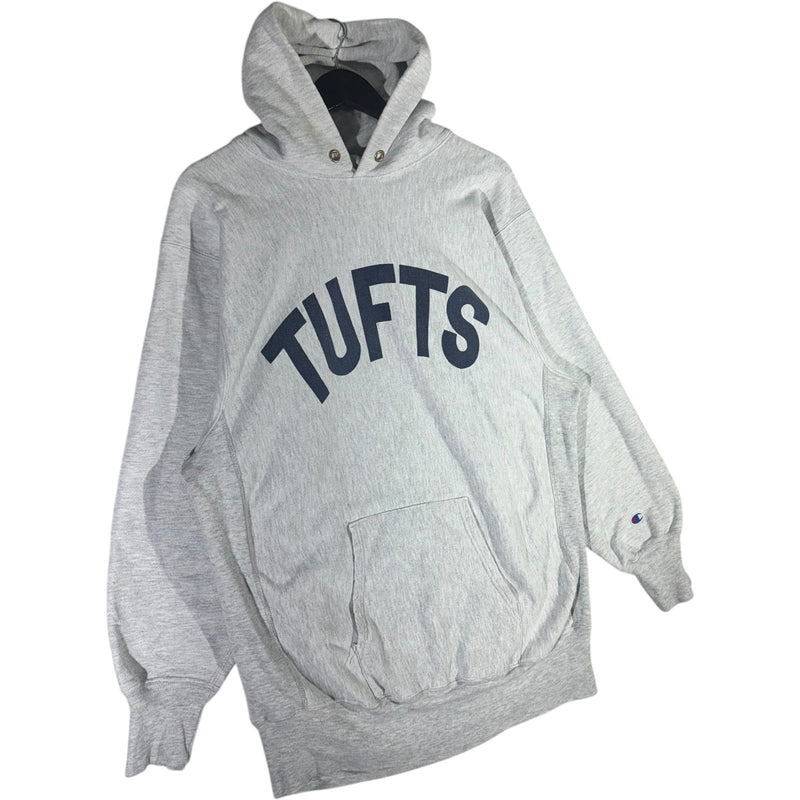 Vintage Champion Reverse Weave Tufts University Hoodie