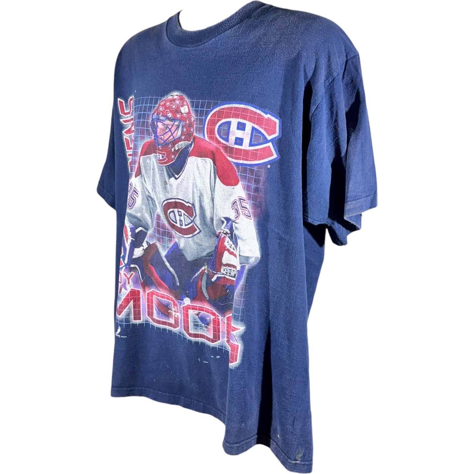 Vintage Pro Player Montreal Canadians Andy Moog NHL Player Tee