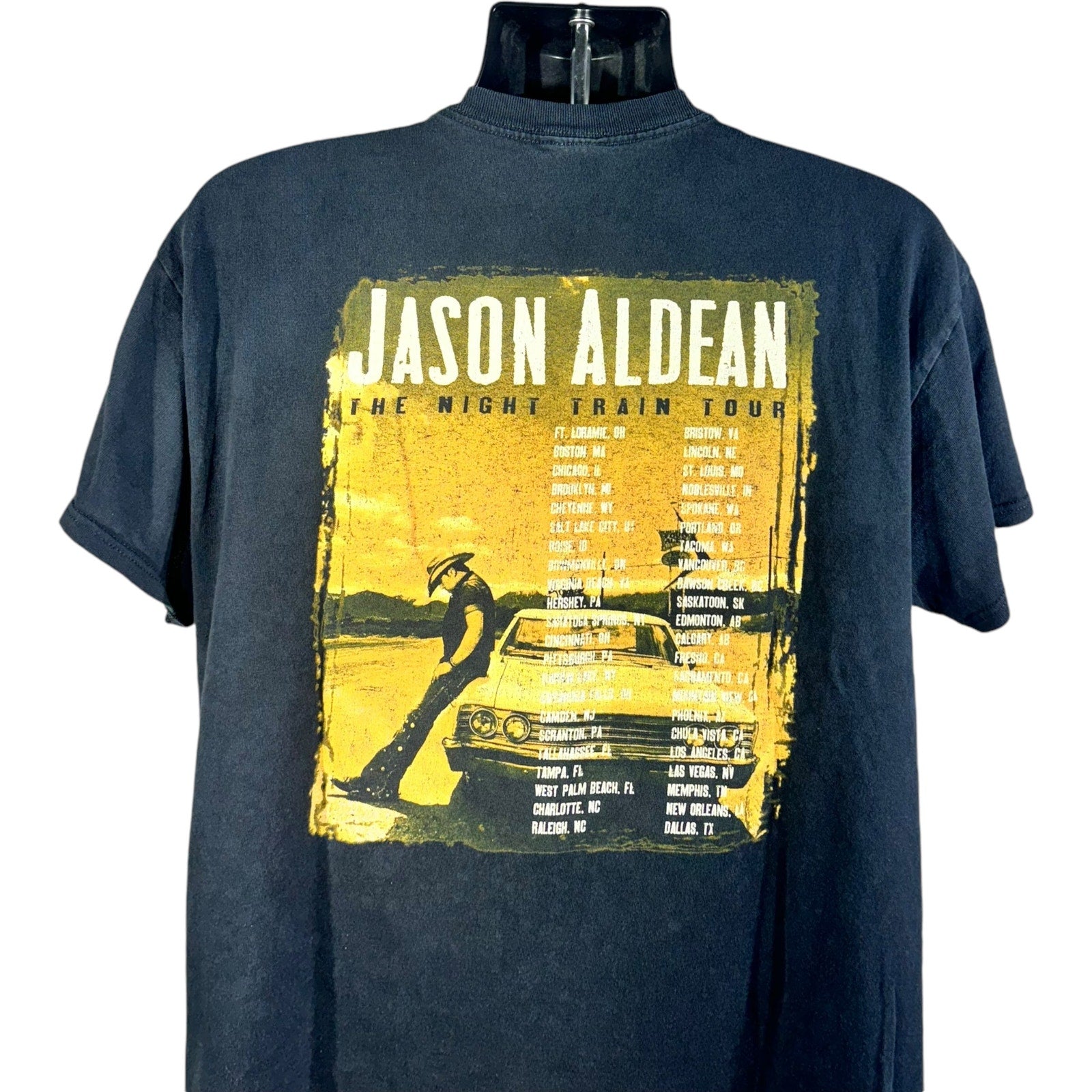 Vintage Jason Aldean "The Night Train" Tour Tee