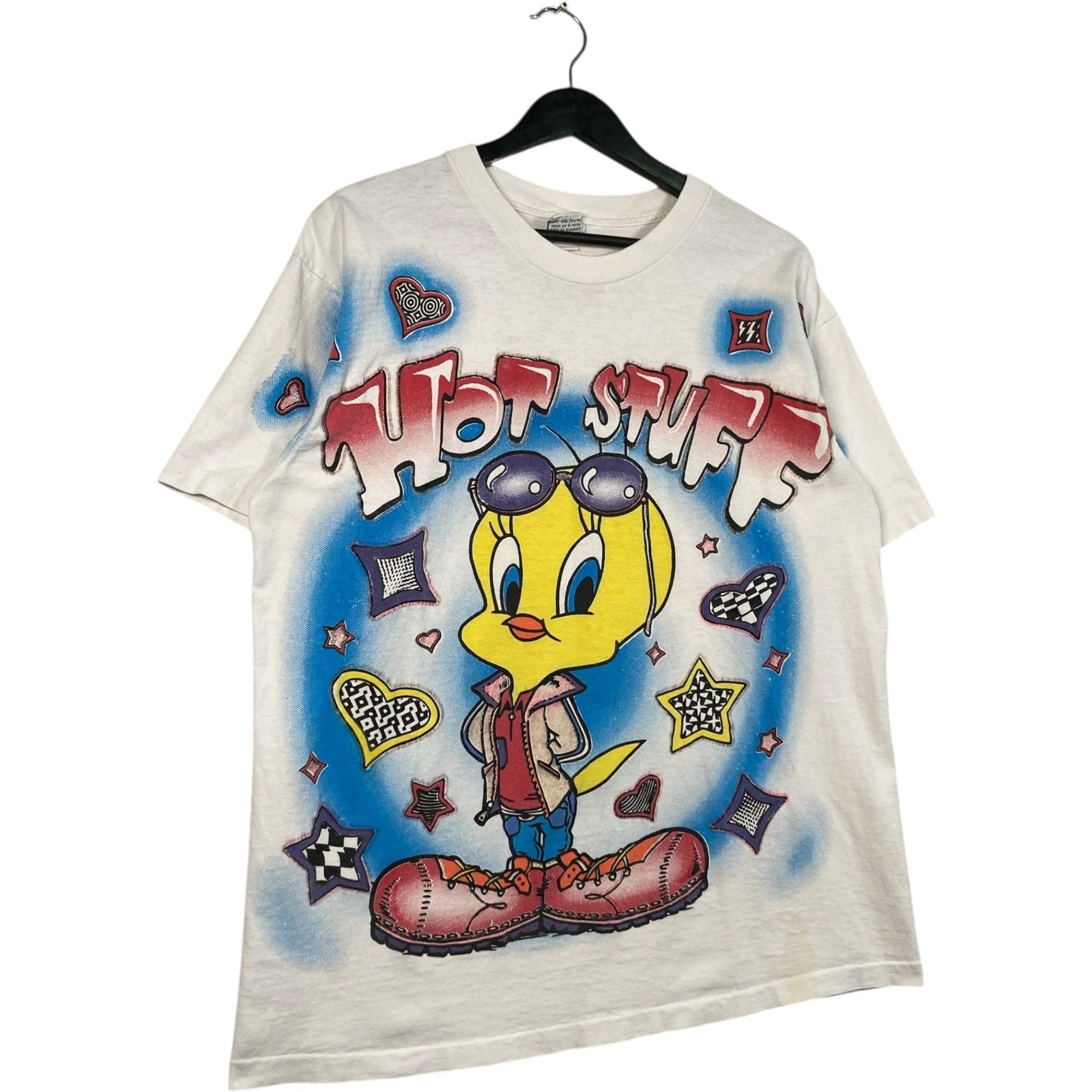 Vintage Looney Tunes "Hot Stuff" Tweety Bird Tee