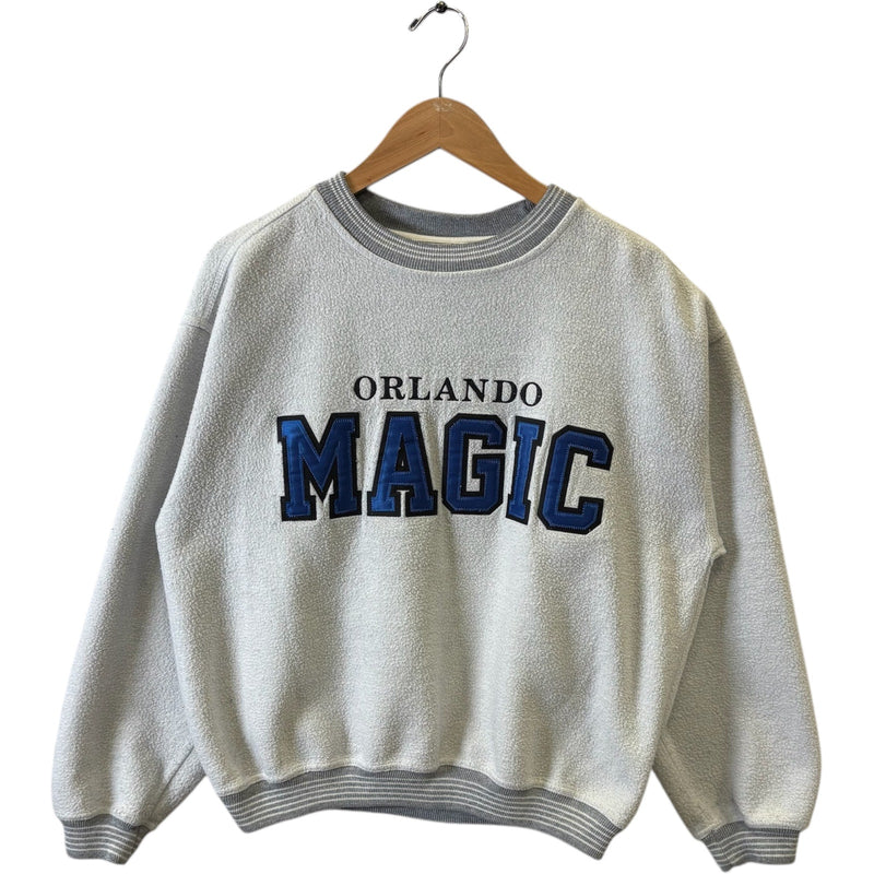 Vintage Orlando Magic Patch Spellout NBA Crewneck 90s