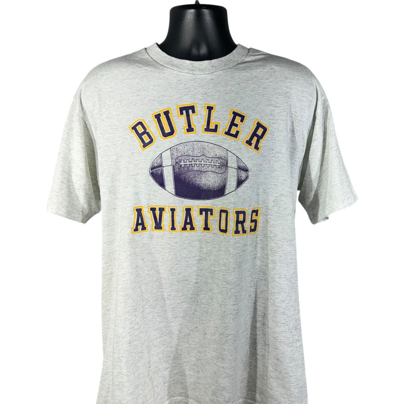 Vintage Butler High School Aviators Football Tee