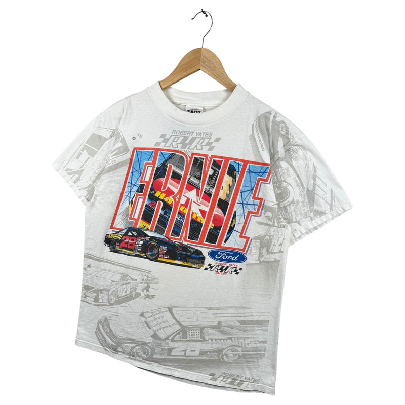 Vintage Ernie Irvan #28 Graphic NASCAR T-Shirt