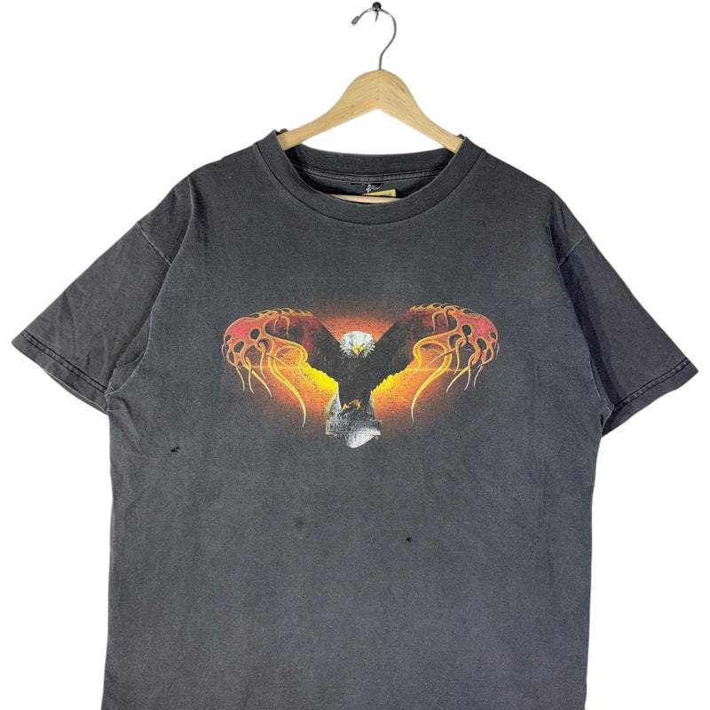 Vintage Harley Davidson Ann Arbor Michigan Eagle Tee