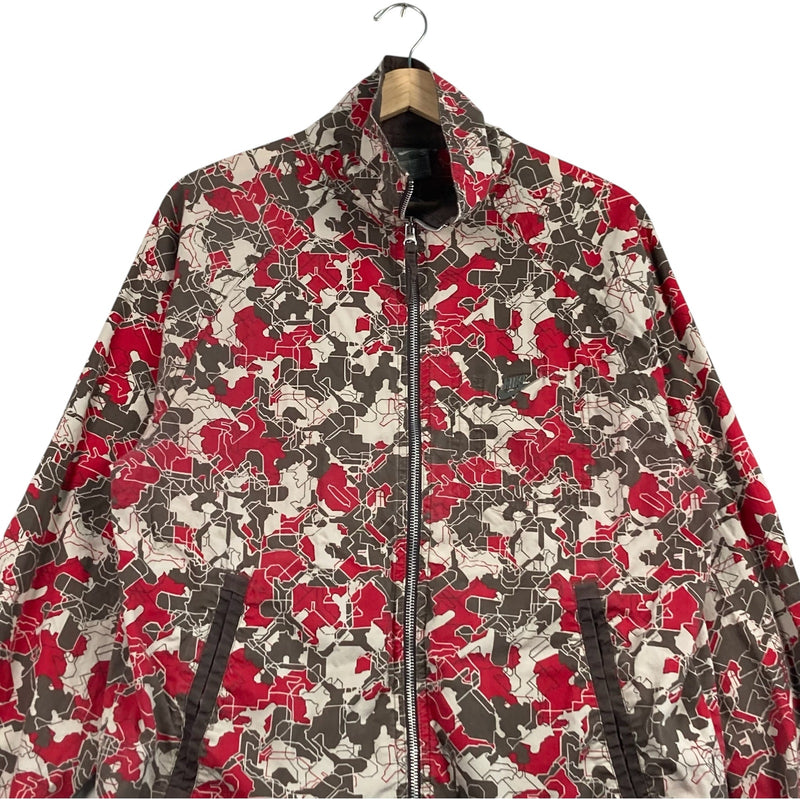 Vintage Nike Camo Print Bomber Light Jacket
