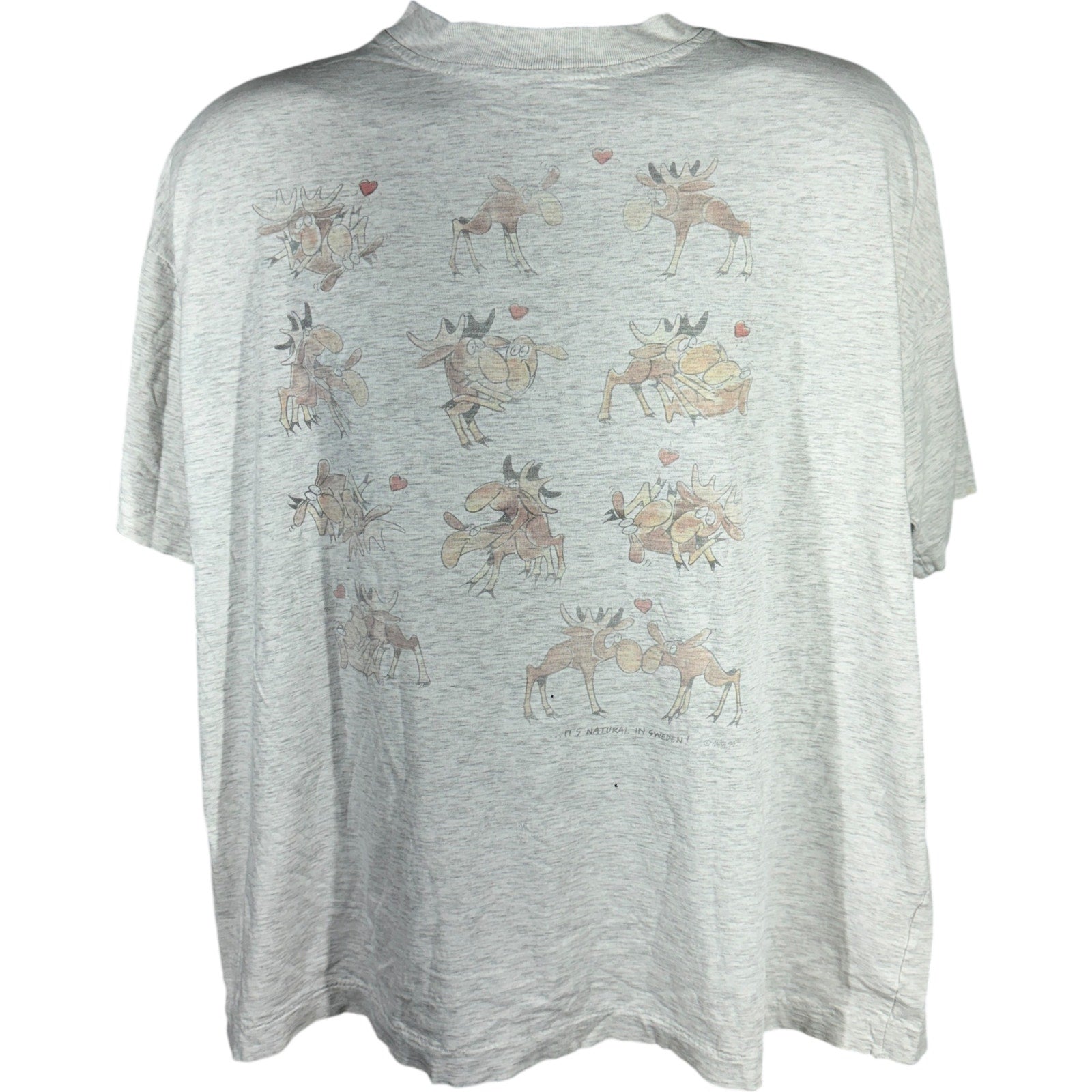 Vintage Moose Humor Tee