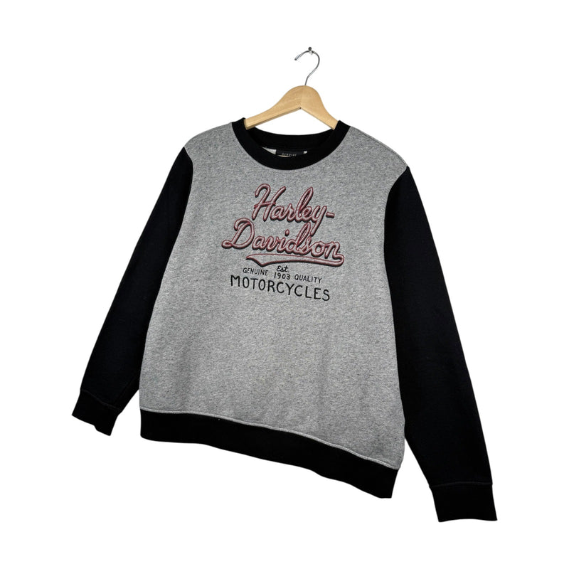 Vintage Harley Davidson Colorblock Crewneck