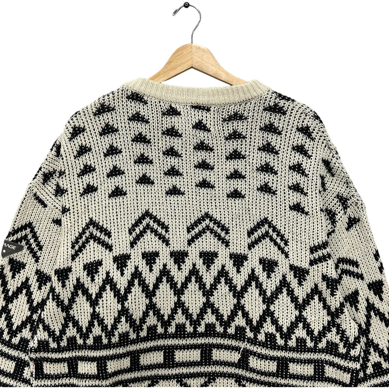 Vintage Brut Of Forage Knit Pullover Sweater 90s