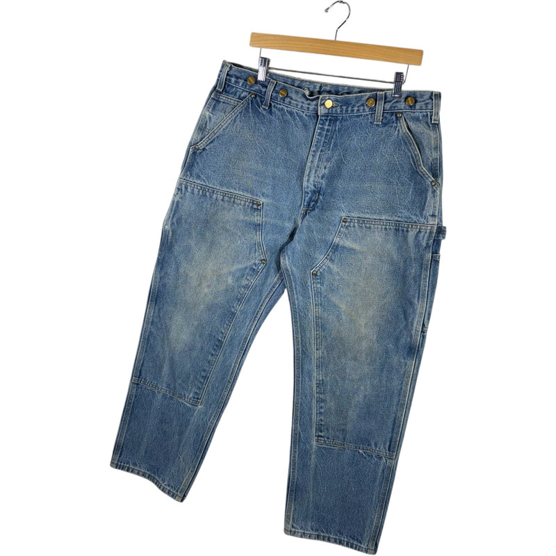 Vintage Carhartt Denim Double Knee Carpenter Pants