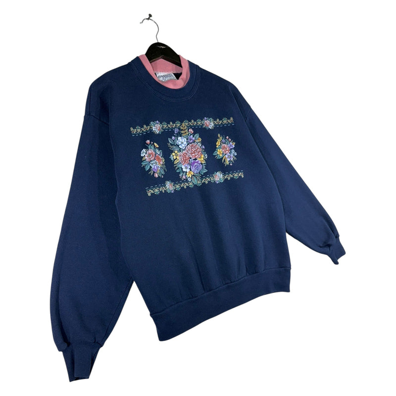 Vintage Flowers Crewneck