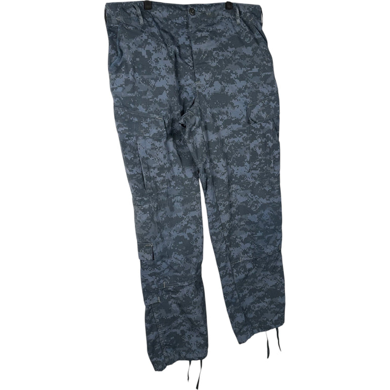 Vintage Overdyed Digital Camouflage Cargo Pants 38x31