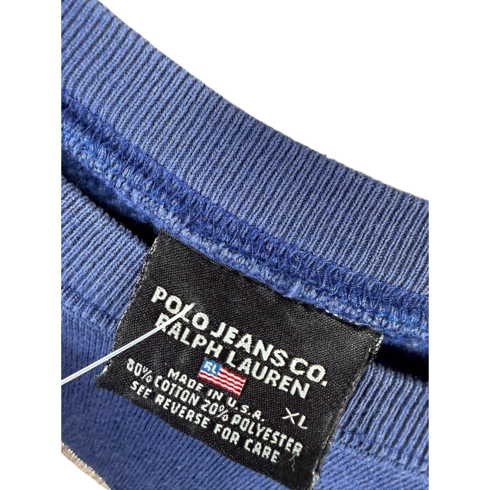 Vintage Polo Jeans Co Ralph Lauren Logo Crewneck