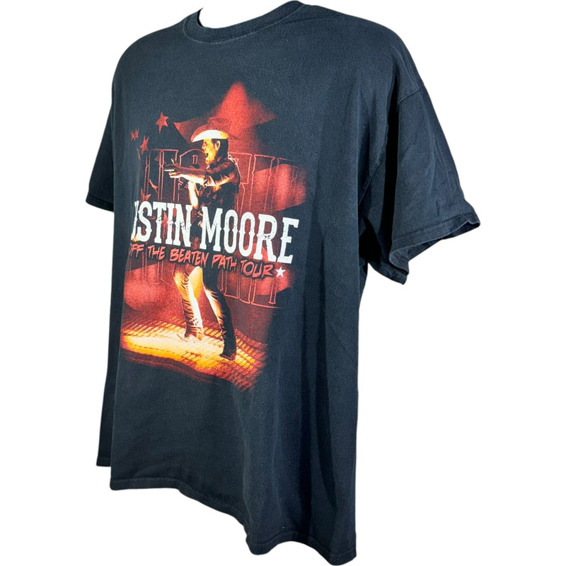 Justin Moore "Off The Beaten Path" Tour Tee