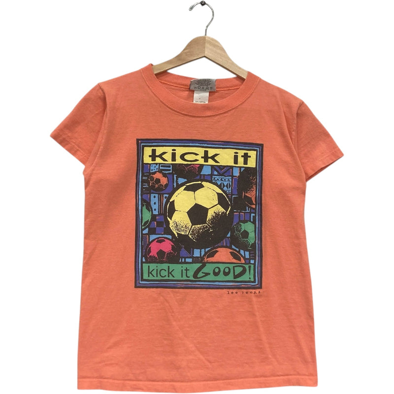 Youth Vintage "Kick It, Kick It Good!" Soccer Tee