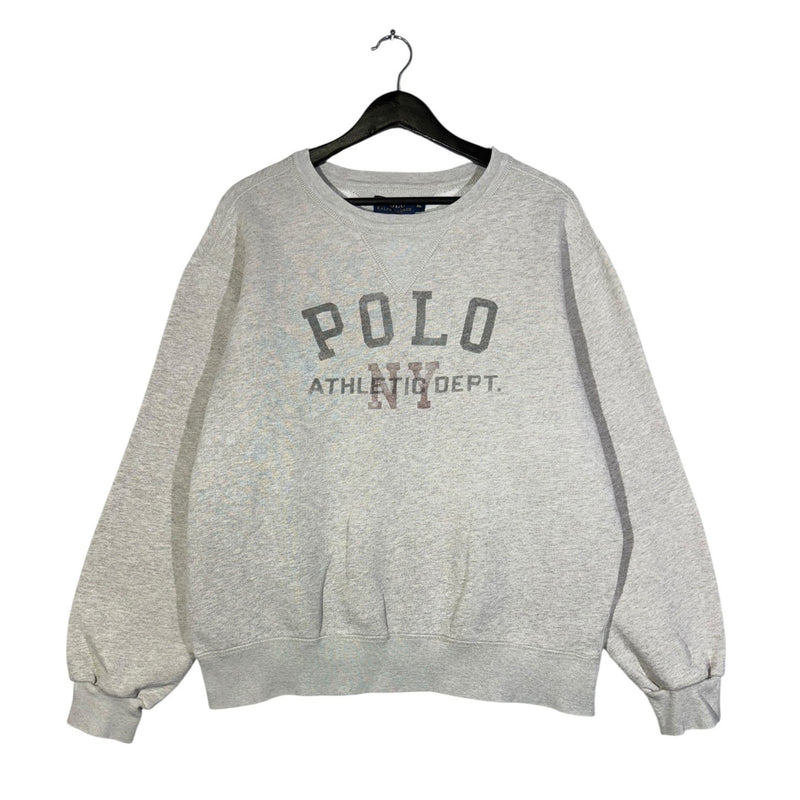 Vintage Polo Ralph Lauren NY Athletic Pullover Sweater