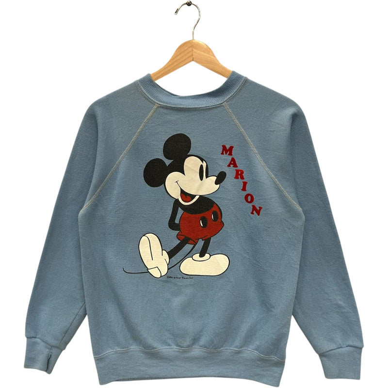 Vintage Disney Mickey Mouse "Marion" Spellout Crewneck