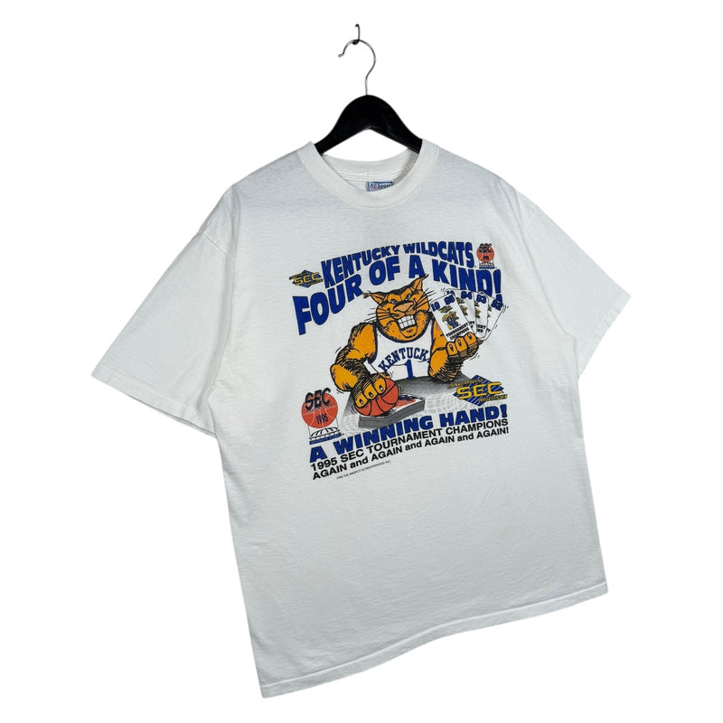 Vintage Kentucky Wildcats 1995 Champion T-Shirt