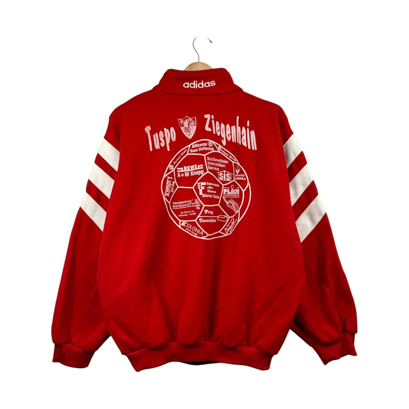 Vintage Adidas Tuspo Ziegenhain Full Zip Soccer Track Jacket