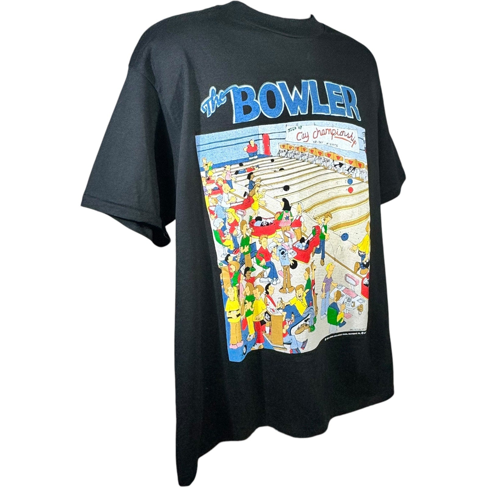 Vintage "The Bowler" Art Tee 1991