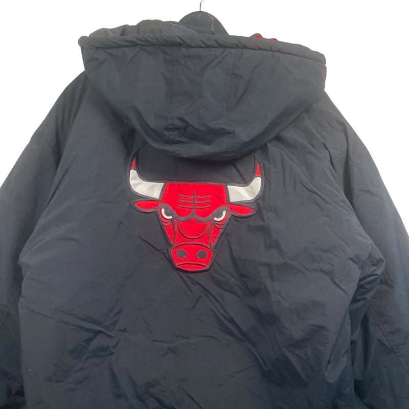 Vintage Starter Chicago Bulls Logo NBA Puffer Jacket