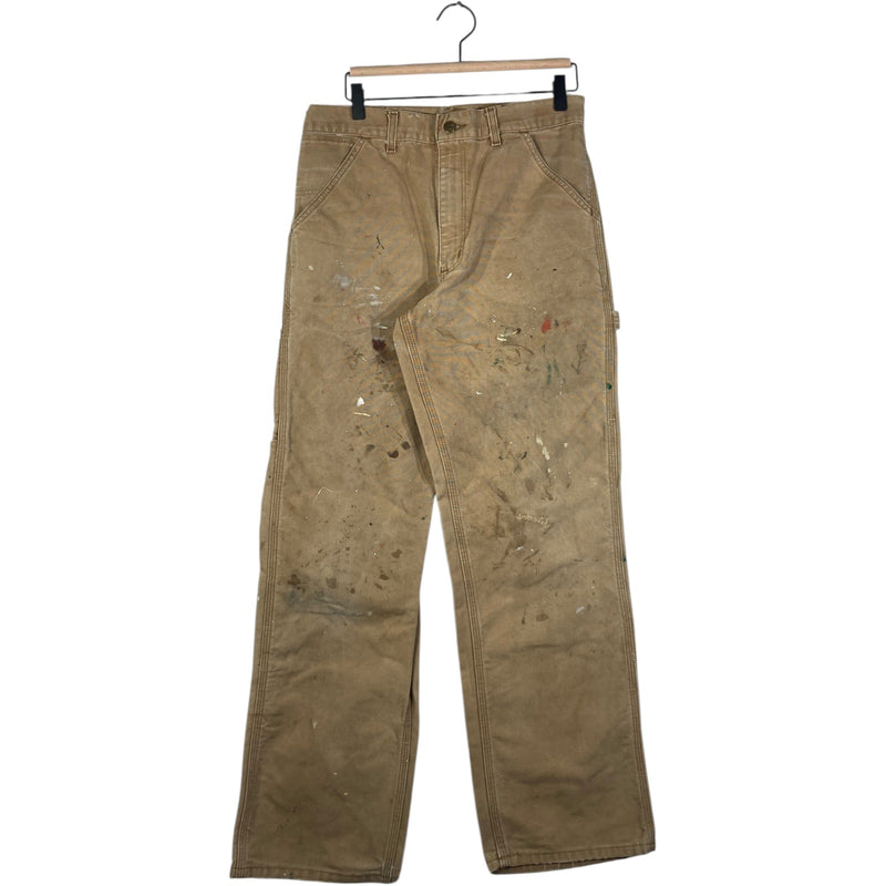 Vintage Carpenter Canvas Distressed Utility Pants 30