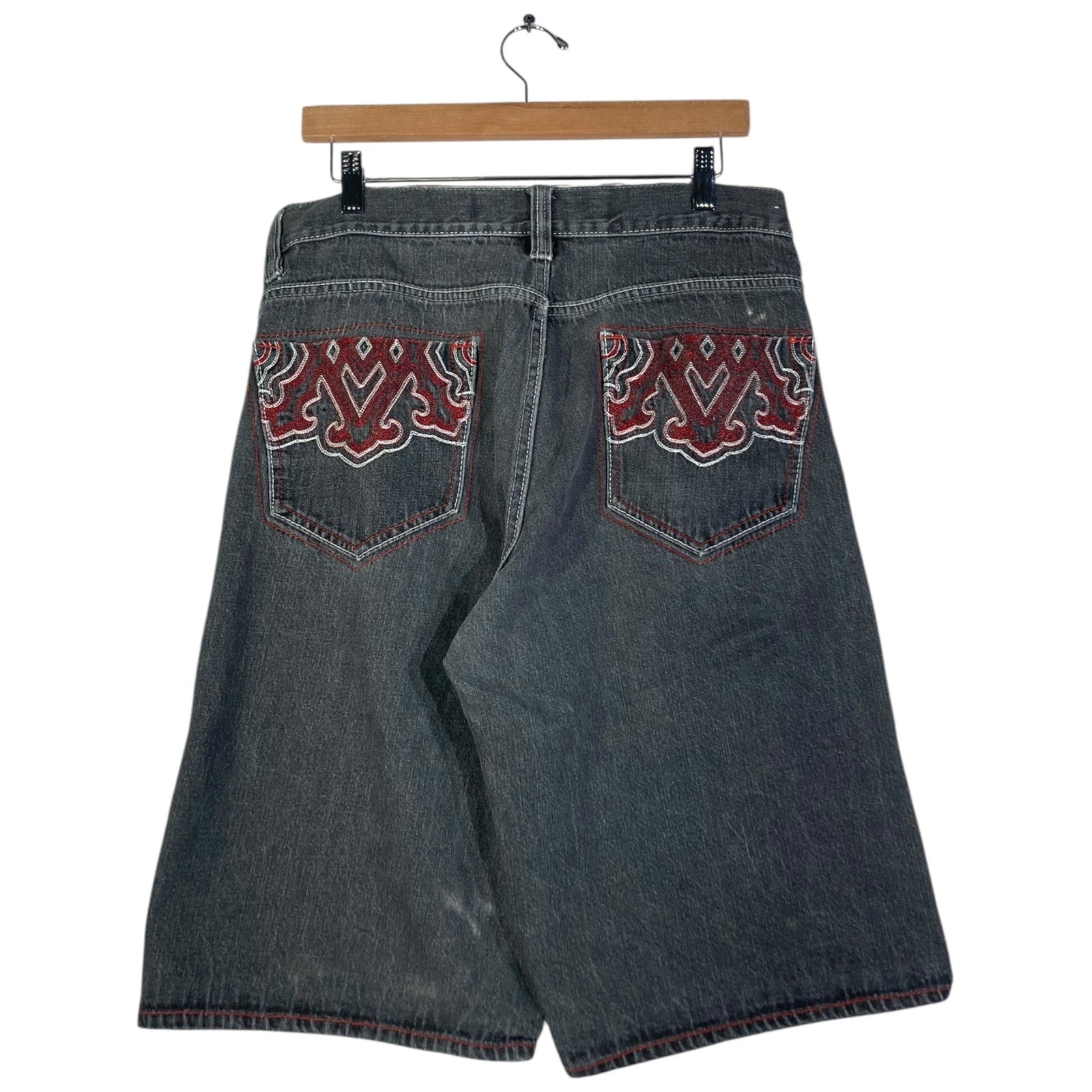 Vintage Avirex Baggy Denim Shorts 38