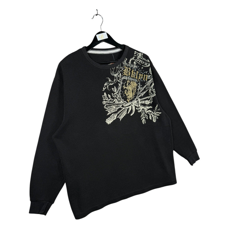Vintage Brooklyn Express Bklyn Spirit Graphic Crewneck