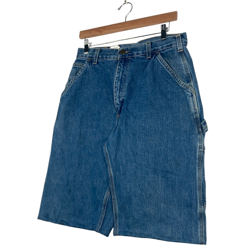 Vintage Carhartt Denim Carpenter Shorts 33