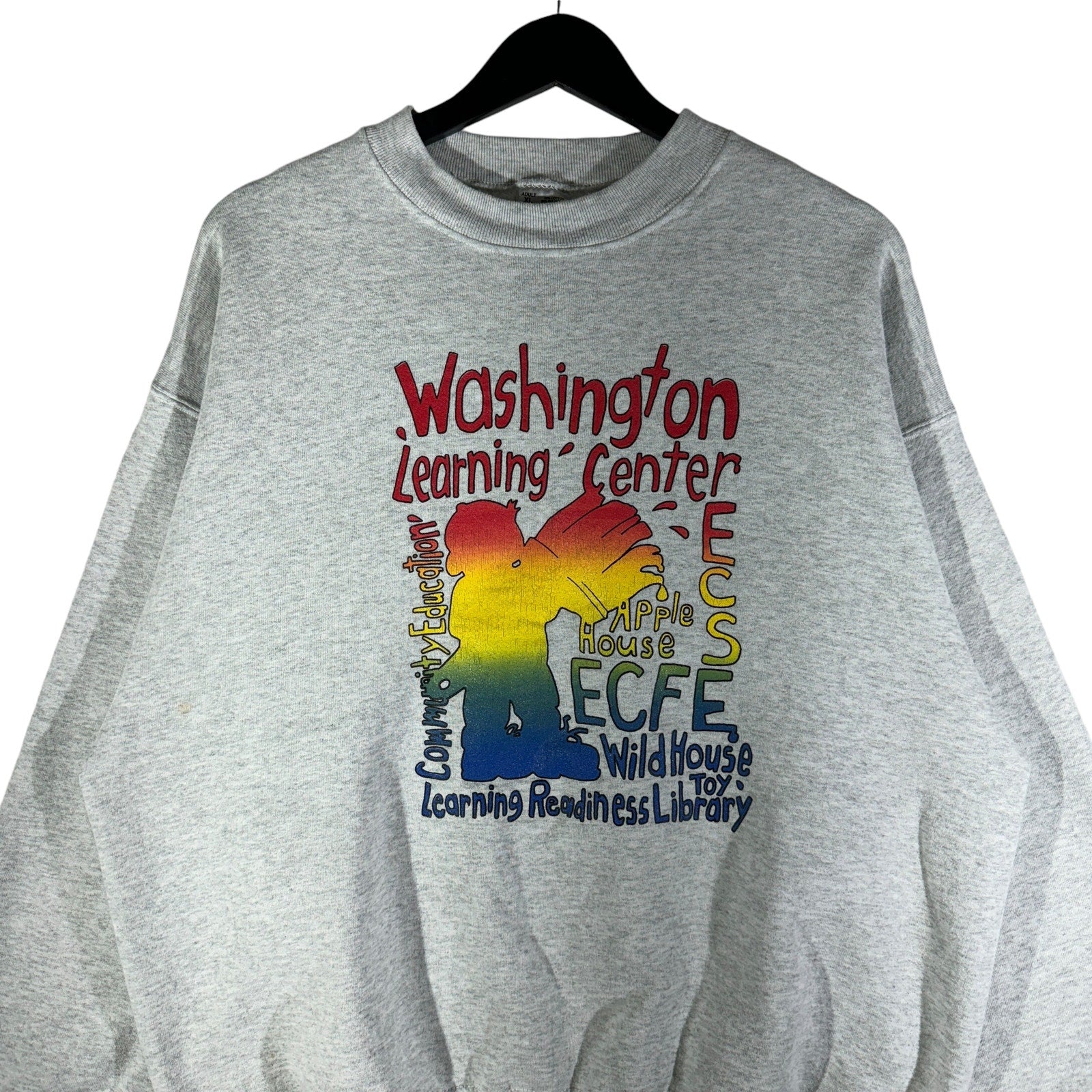 Vintage Washington Learning Center Crewneck