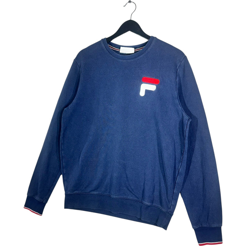 Vintage Fila Large Logo Pullover Crewneck