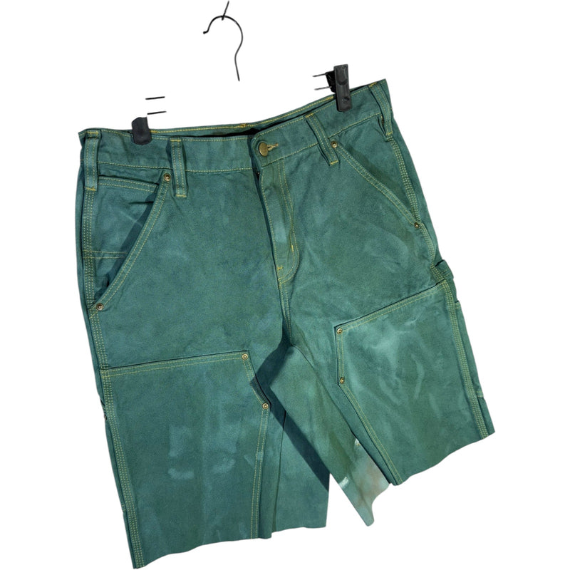Vintage Carhartt Raw Hem Carpenter Shorts 34