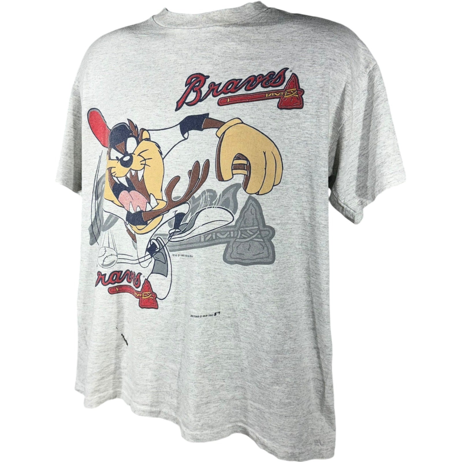 Vintage Atlanta Braves Looney Tunes Taz Tee