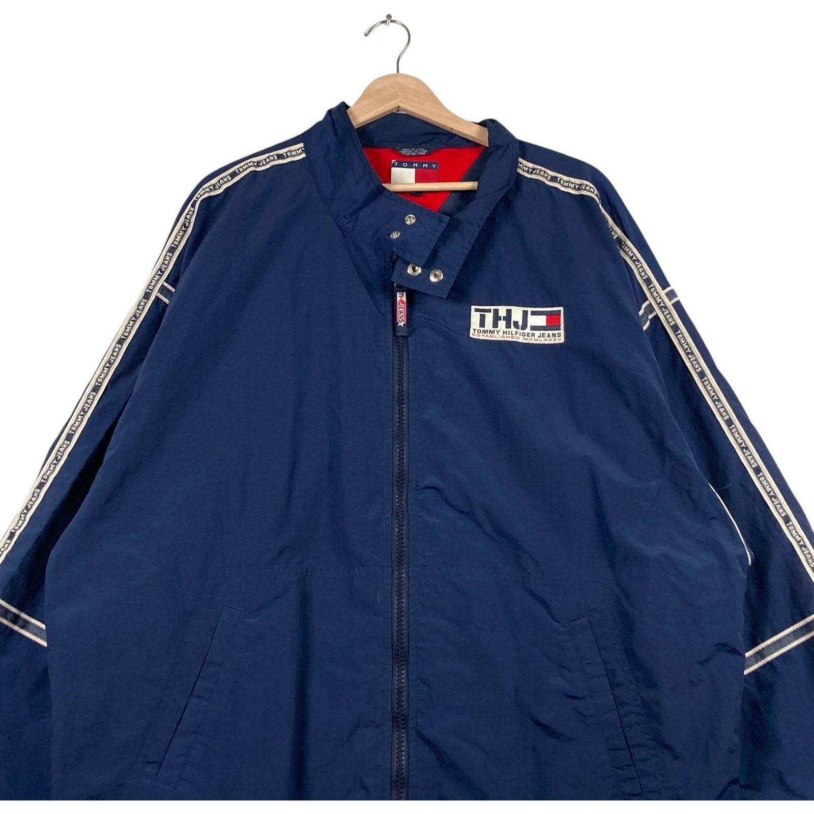 Vintage Tommy Hilfiger Jeans Arm Tape Light Jacket