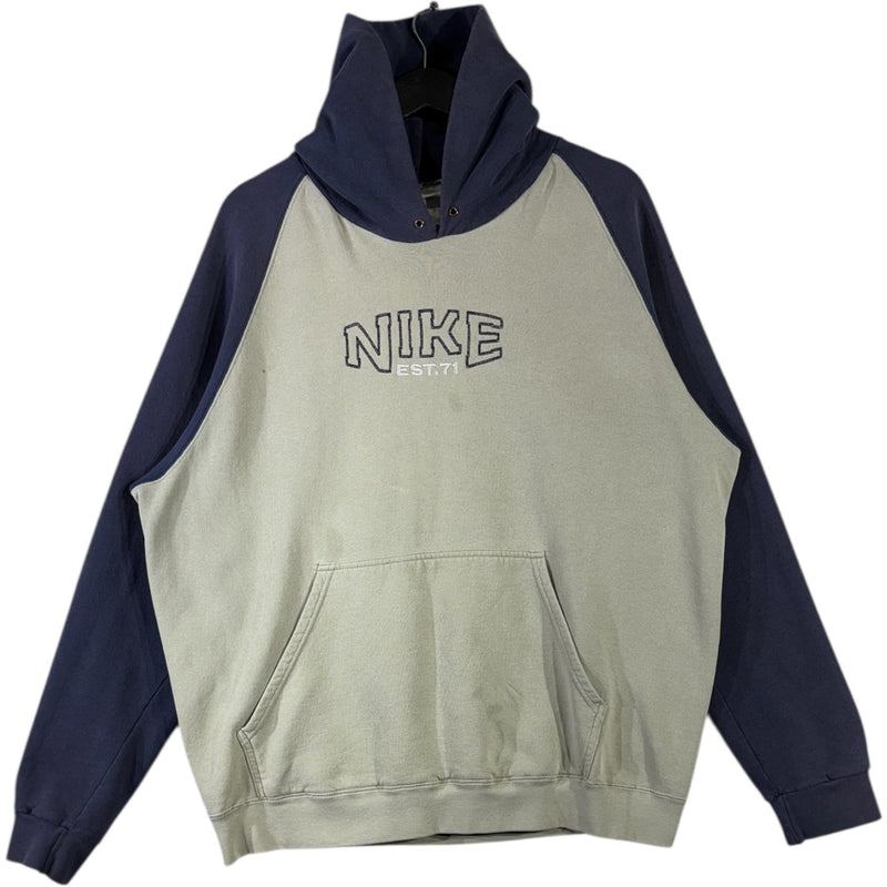 Vintage Nike Spell-out Pullover Hoodie
