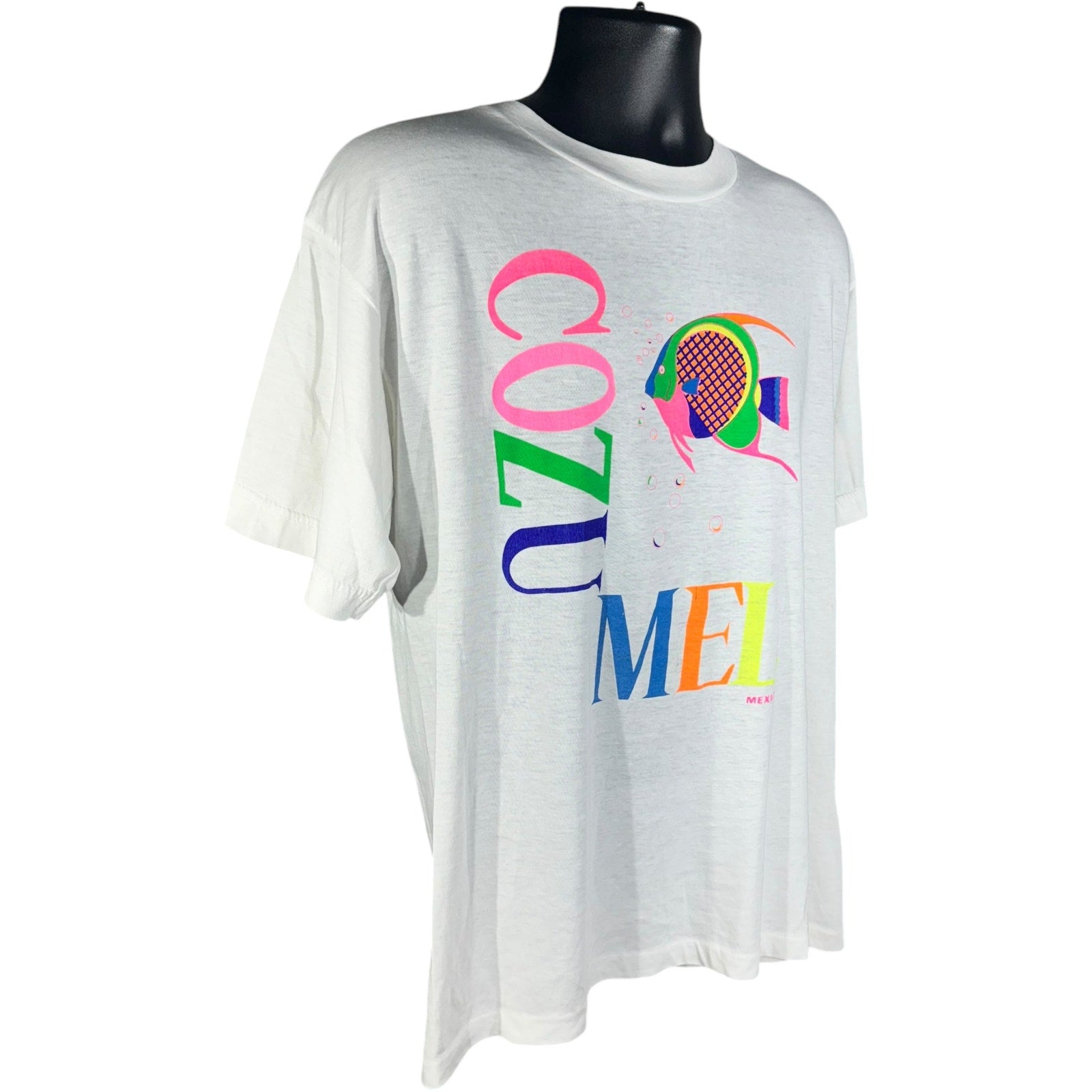 Vintage Cozu Mei Fish Souvenir Tee